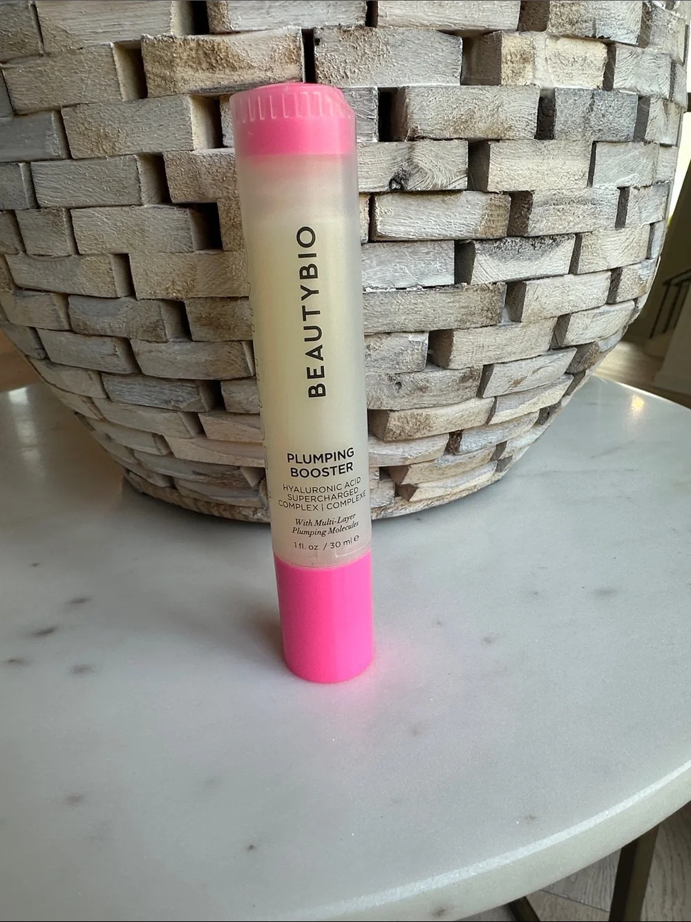 BeautyBio Plumping Booster Lip Serum - Pink Hydrating Lip Enhancer